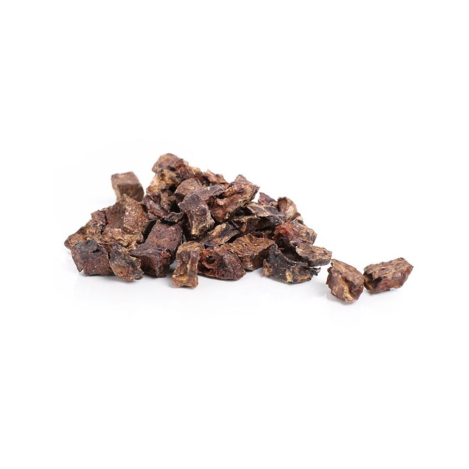 Snack natural para perros AltuDog: Pulmón de vacuno Wagyu deshidratado, 100g