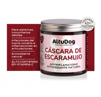 Pó de cáscara de cinórrodo BIO, 100g