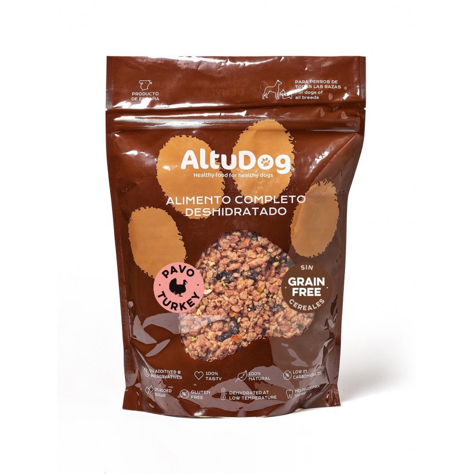 AltuDog GRAIN-FREE TURKEY MENU 1KG - Home Delivery