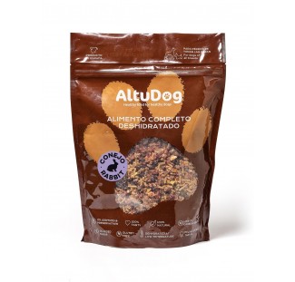 AltuDog: Menu Conejo Adult 1KG - Alimento natural deshidratado Sano para Perro