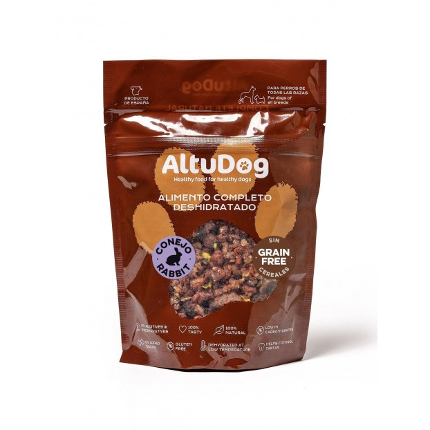 AltuDog : Menu Lapin Sans Céréales pour chiens 250G