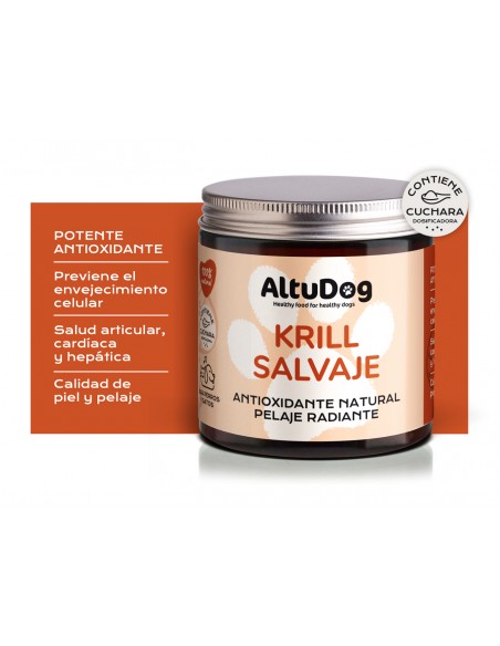 Krill salvaje para perros y gatos calidad premium