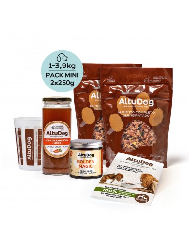 Productos para empezar con la dieta natural para perros.