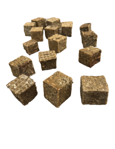 Codfish cubes for dogs, natural dog snacks