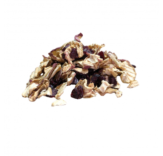 Dehydrated Apple and Blueberry, 80 g - Vegan snacks for dogs