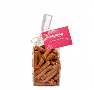 Sticks de pollo con aceite de cáñamo para perros y gatos, snacks blandos