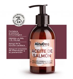 Aceite de salmon para perros